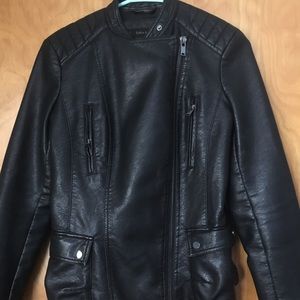 Zara leather jacket